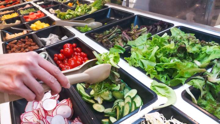 Créez votre salade idéale, sur mesure.
